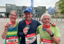 Veteran runner makes Hamburg her last marathon