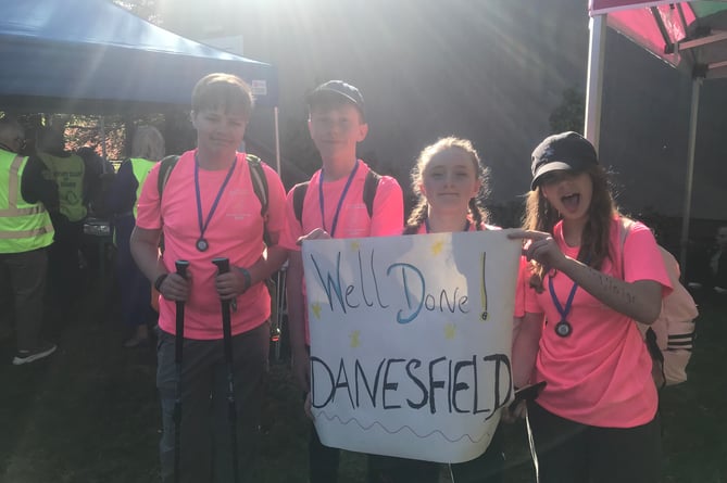 Danesfield School pupils took on the Exmoor Youth Challenge recently