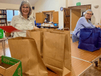 Food charity helping record numbers of people