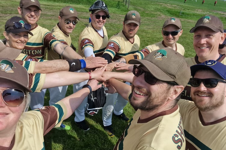 Sunshine baseball by Wellington Khaki Sox