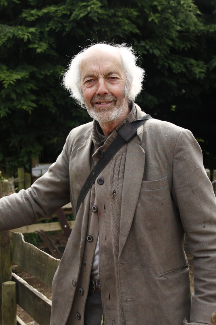 Exmoor farmer Michael Reed. PHOTO: George Ody.