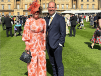 Hill farm support group officers attend Royal Garden Party