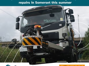 Biggest resurfacing programme for Somerset in four years is underway