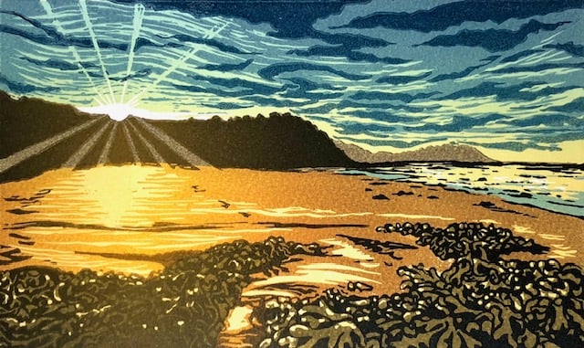 Lisa Benson's Seaweed Sunset