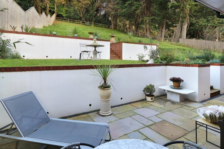 Rear garden