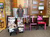 Stuart's bespoke furniture to be donated 