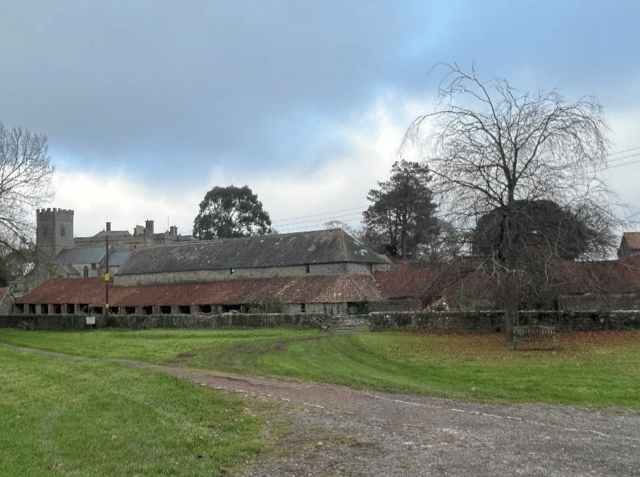 Village's ancient barn needs roof repairs before it collapses