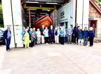 Visitor boom for refurbished lifeboat station