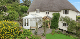 Look inside thatched former village post office for sale in Exmoor