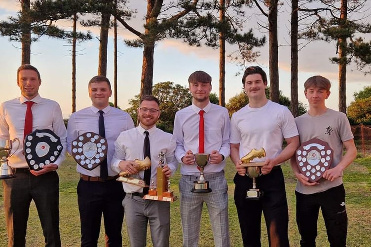 Individual winners included: Eben Harding, Charley Clausen, Billy Jones, Alfie Cox, Nathan Collins and Ryan Wilkinson.