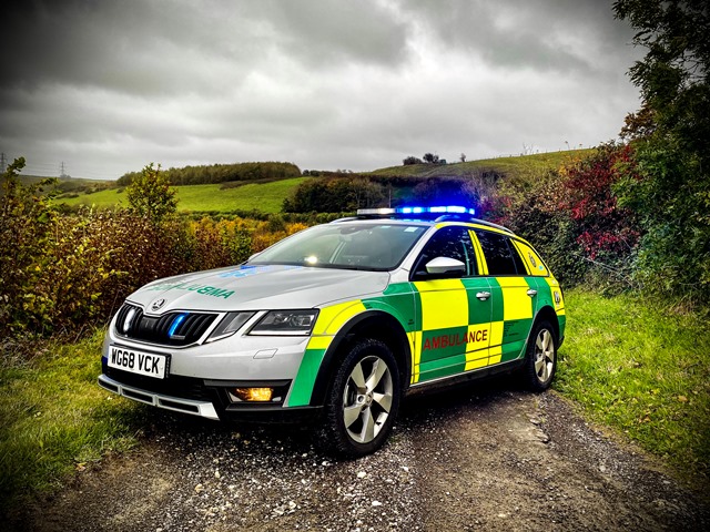 Questions are being asked after an elderly suspect Exmoor stroke victim was left unattended by paramedics and an ambulance.