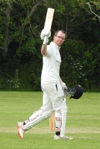 Carhampton's Sam Price, who hit a century against Stoodleigh the previous weekend, made a hard-hitting 29 at Crowcombe