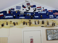 Village D-Day montage goes on show