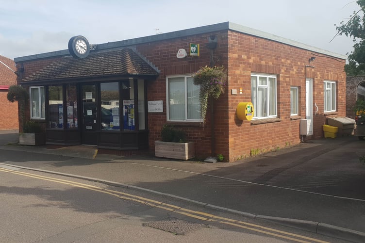 Williton Parish Council's offices.