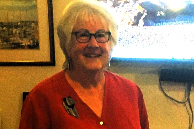 Liz McGrath, who addressed the Base for Life meeting.