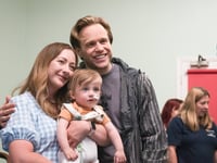 Pop star Olly Murs visited fans at Somerset children's charity