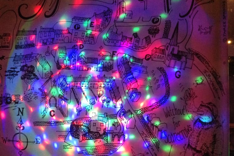 An image from last year's Stogursey Arts Festival.