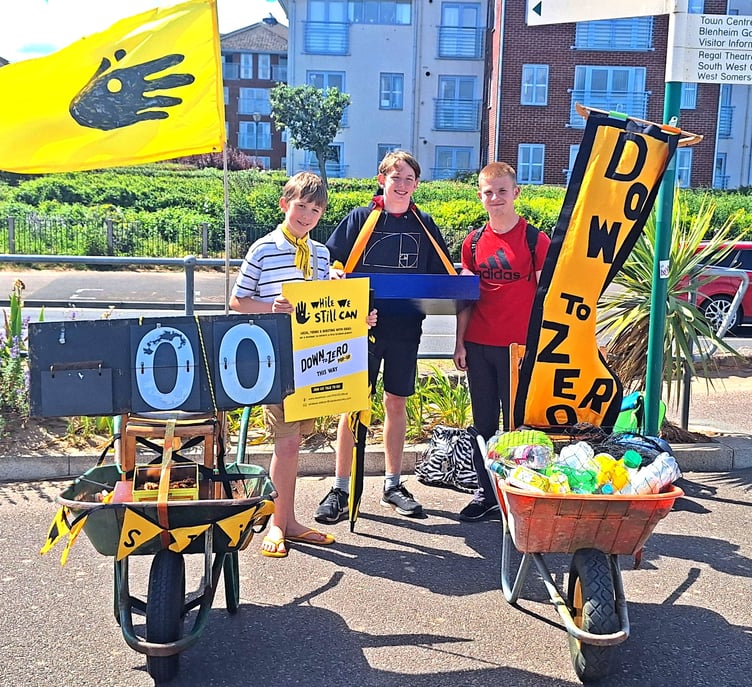 Enthusiastic youngsters took part in 'While We Still Can' campaign