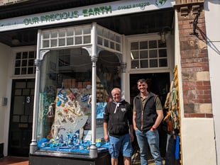 Eco shop praised by Labour candidate