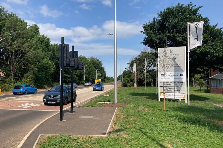 The Cricketer Farm development on the A39 in Nether Stowey (Daniel Mumby) 