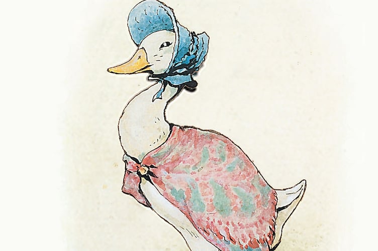 'The Tale of Jemima Puddle-Duck' is being performed in Dunster's St George's Church.