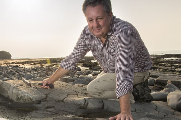 Geckoella technical director and principal geologist Dr Andy King is hosting a geology and wine evening in Watchet.