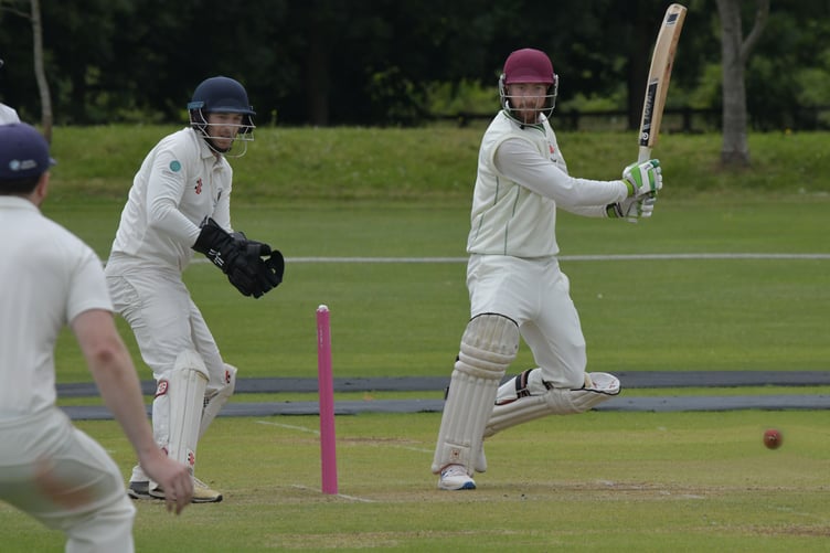 Darren Sherring in action for Minehead at Taunton