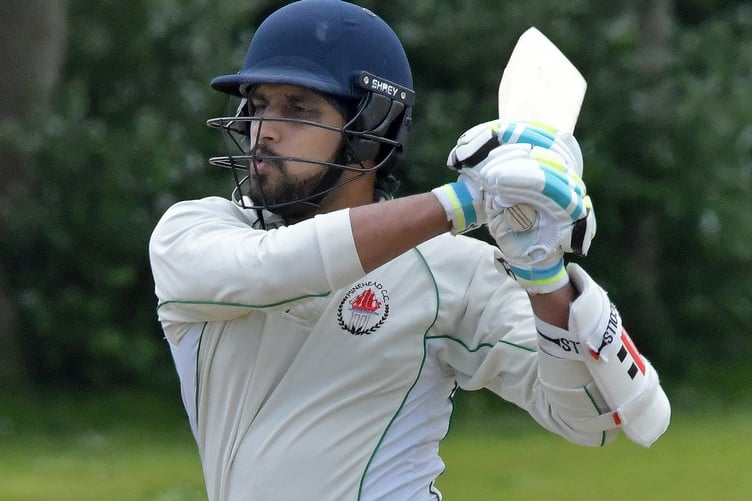 Vishnu Kombath - scored 66 for Minehead