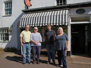 Village shop volunteers beat first fund-raising target
