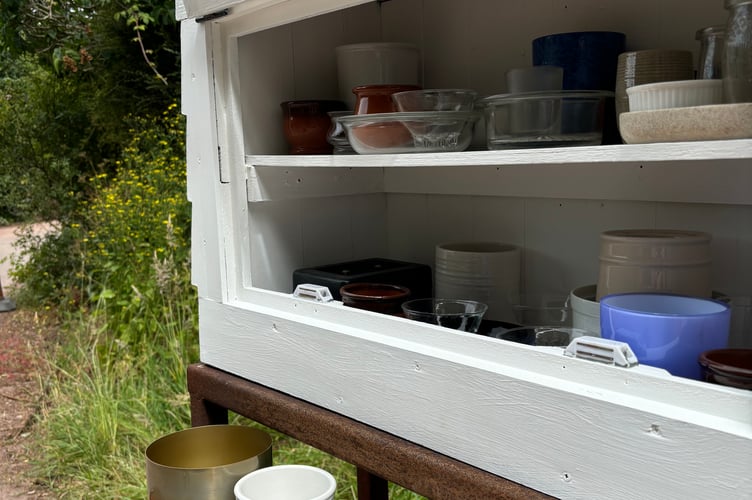 Rebecca Edward's work has been influenced by West Somerset's 'honesty' shops