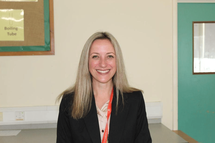 Danesfield School, Williton, deputy head Kate Swannack is understood to currently not be at work.