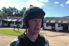 Point to point award winner Martin Mcintyre