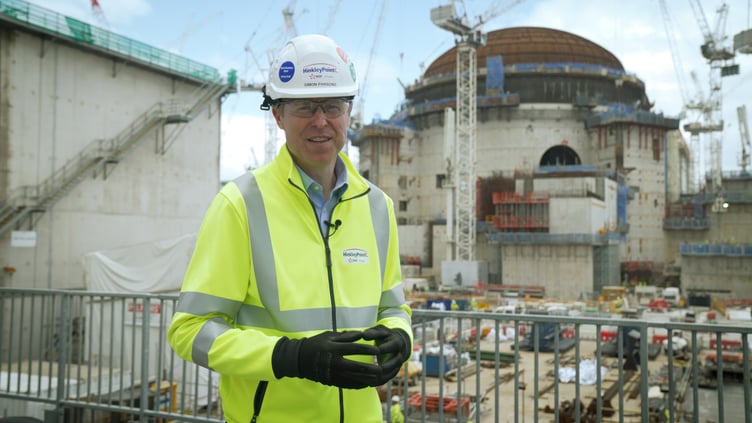 Hinkley Point C nuclear island director Simon Parsons has narrated a new video showing progress on the project.