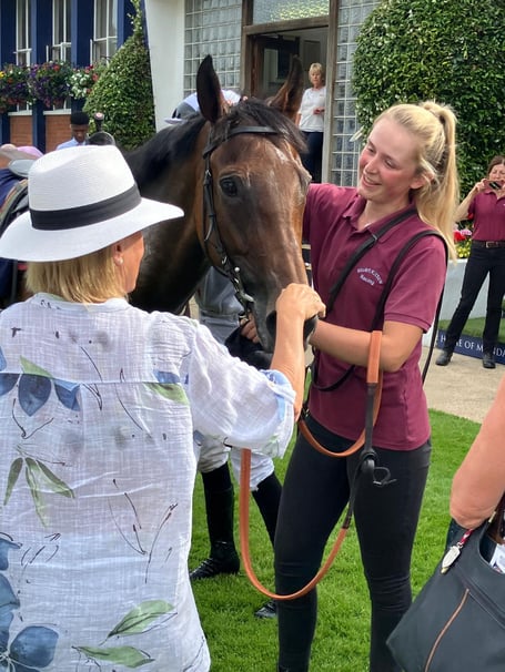 Notre Maison at Windsor with Gill Shire (left) and Lucy Wood