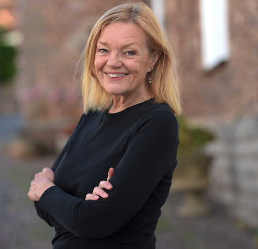 Author, artist, and teacher Jan Martin, who will be holding writer's workshops in Dunster to support the village's new winter festival.