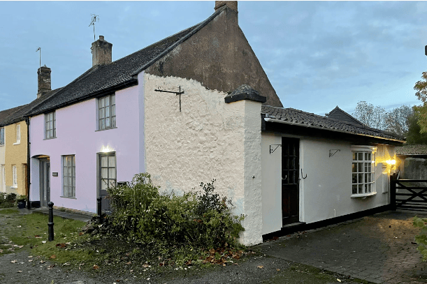 Standfast House, Nether Stowey, with The Courtyard Shop former hairdressing salon. PHOTO: Glyn Hodgson.