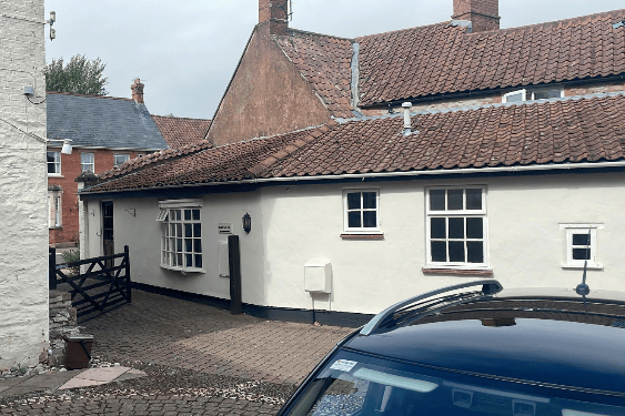 The former hairdressing salon in The Courtyard Shop, Nether Stowey, which is planned to be turned into holiday accommodation. PHOTO: Glyn Hodgson.