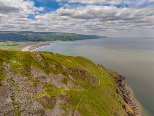 Exmoor section of new national coast path opens