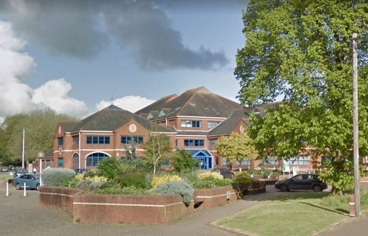 Deane House (former home of Taunton Deane Borough Council) in Taunton 