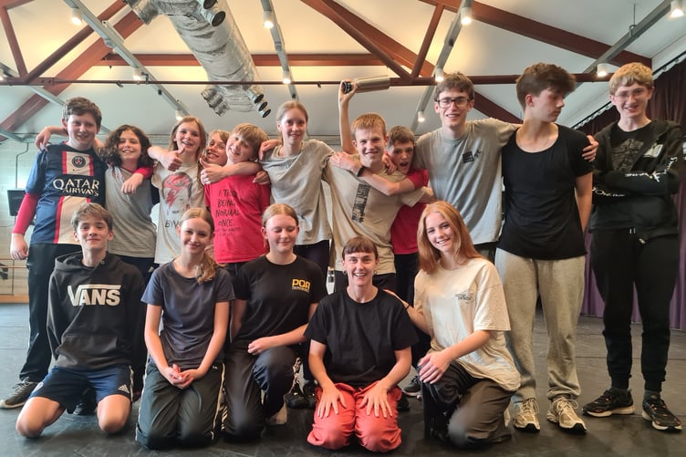 Porlock's Stacked Wonky team at Sadler's Wells, London.
