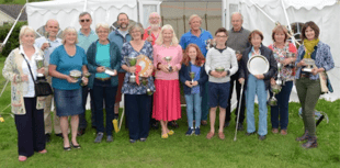 Village holds second flower show of the year