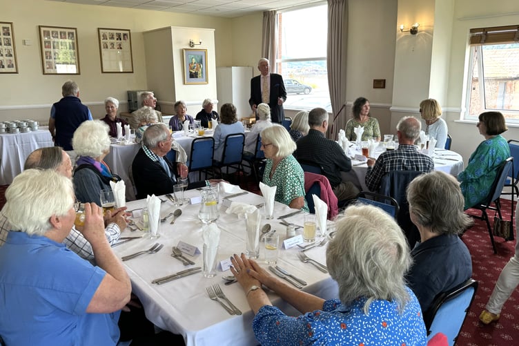 A celebratory lunch was held to mark 50 years of Exmoor Natural History Society.