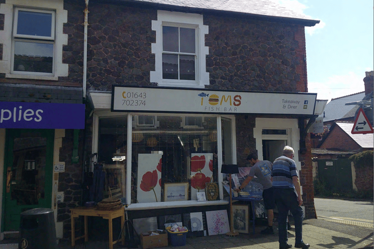 Plans have been submitted for Toms Fish Bar in Minehead to be converted to flats.