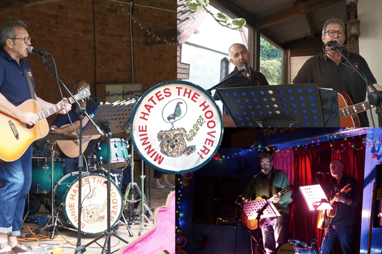 Minnie Hates the Hoover are performing in Dunster Tithe Barn on August 11.