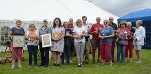 Huge number of entries for village summer flower show