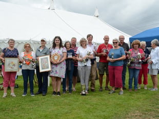 Huge number of entries for village summer flower show
