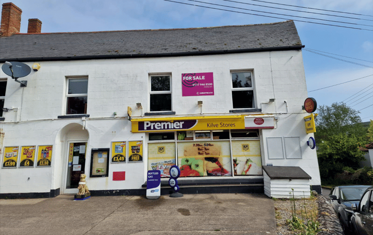 Kilve's village shop and Post Office used to be a residential property in the 1950s.