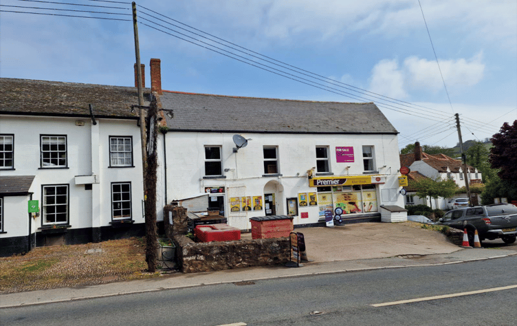 Kilve shop and post office may be converted to a home.