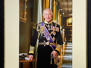 Villagers to buy King's portrait after councillors refuse free copy