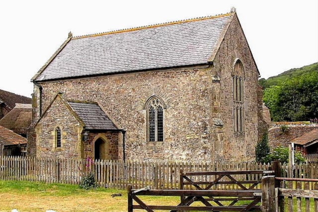 The Lynch Chapel of Ease, in Selworthy, where Rollo and Janie Clifford were married in 1974.